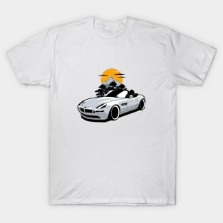 Silver Z8 E52 Classic Cabrio T-Shirt